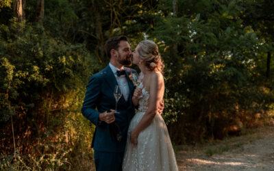 Matrimonio a Locanda in Tuscany: Deborah e Guillaume