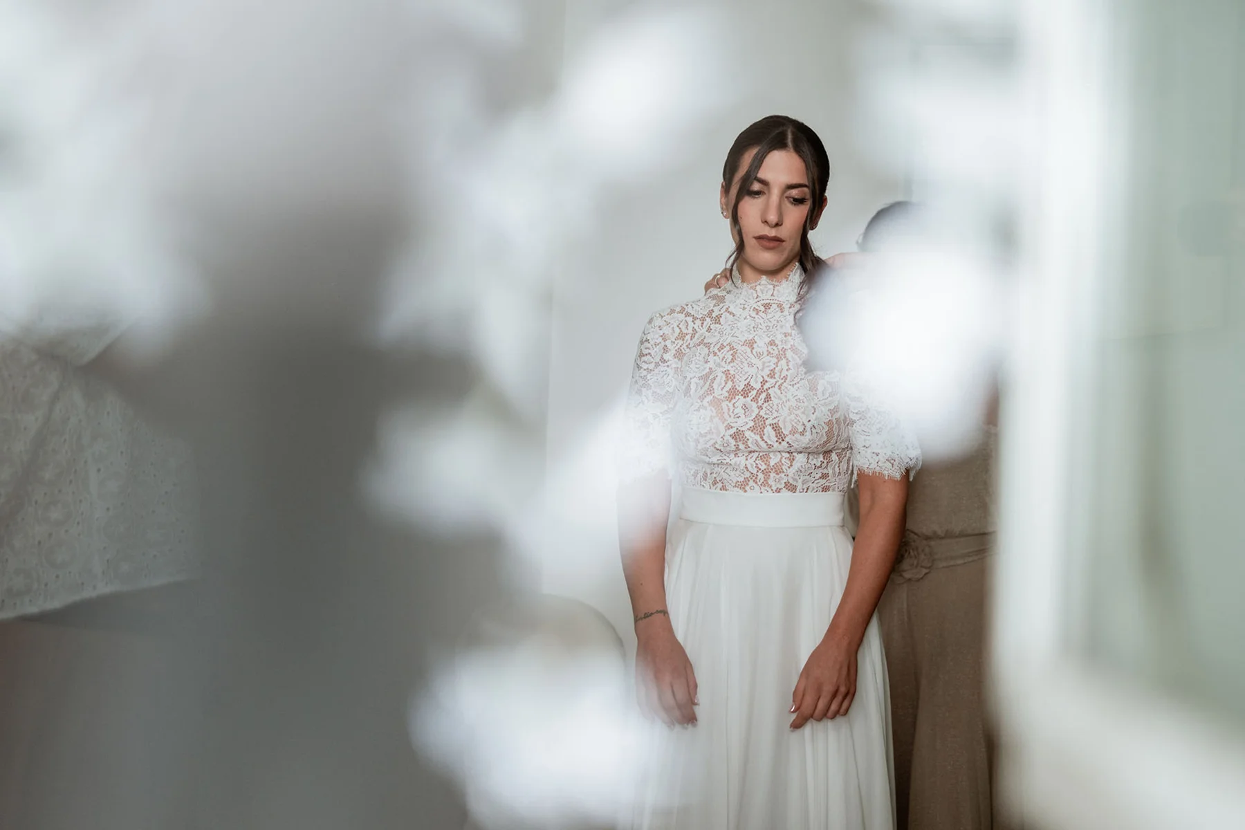 Ritratto di Francesca prima della cerimonia