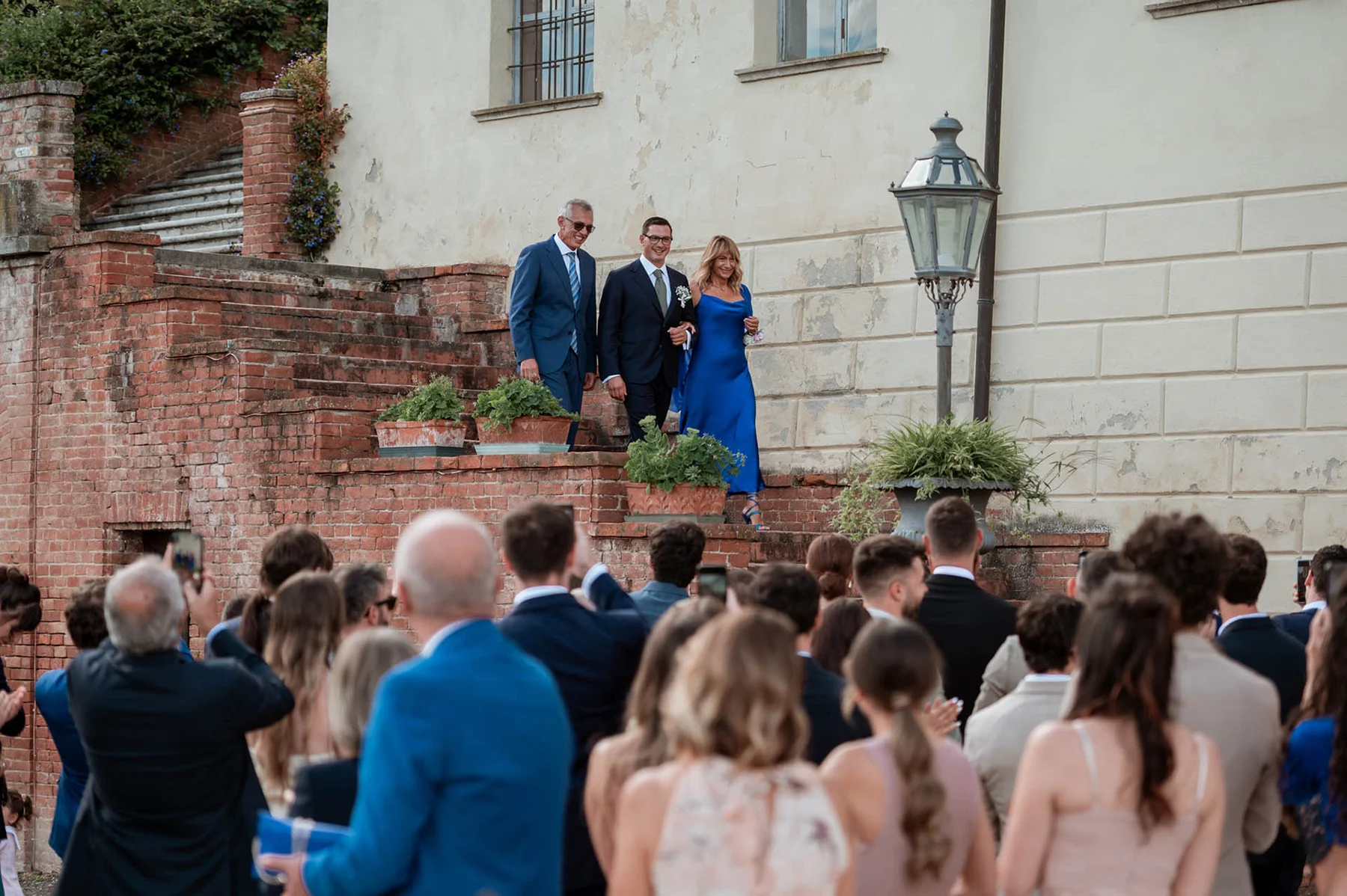 Cerimonia con gli invitati | Invitati durante la cerimonia al Castello di Brusasco