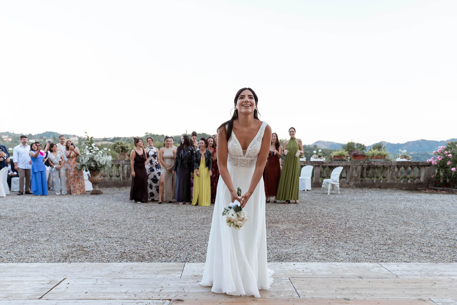 Rossella al Castello di Brusasco Ritratto di Rossella durante il matrimonio
